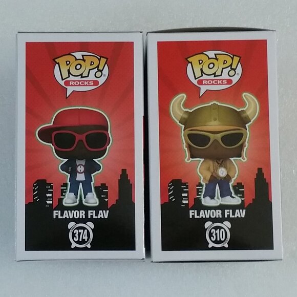 Funko Pop Flavor Flav Bundle #310 & #374 - Picture 2 of 6